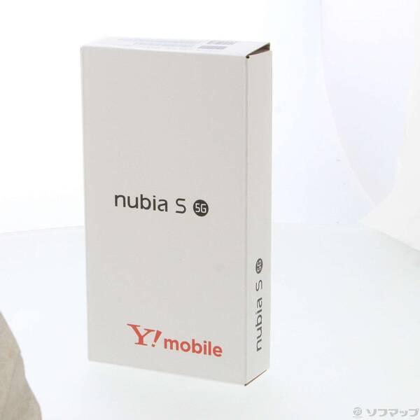 中古〕ZTE nubia S 5G 128GB ホワイト A403ZT Y!mobile SIM