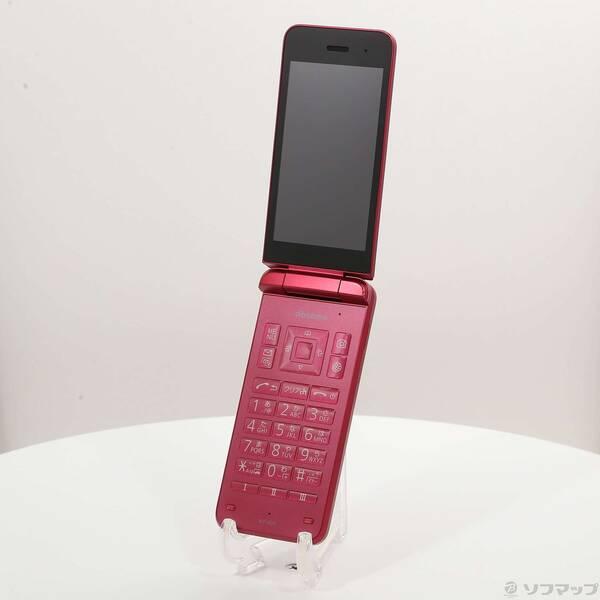 中古〕KYOCERA(京セラ) DIGNO ケータイ KY-42C レッド docomo