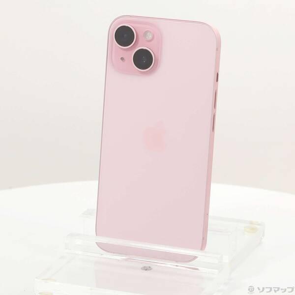 中古〕Apple(アップル) iPhone15 128GB ピンク MTMJ3J／A SIMフリー