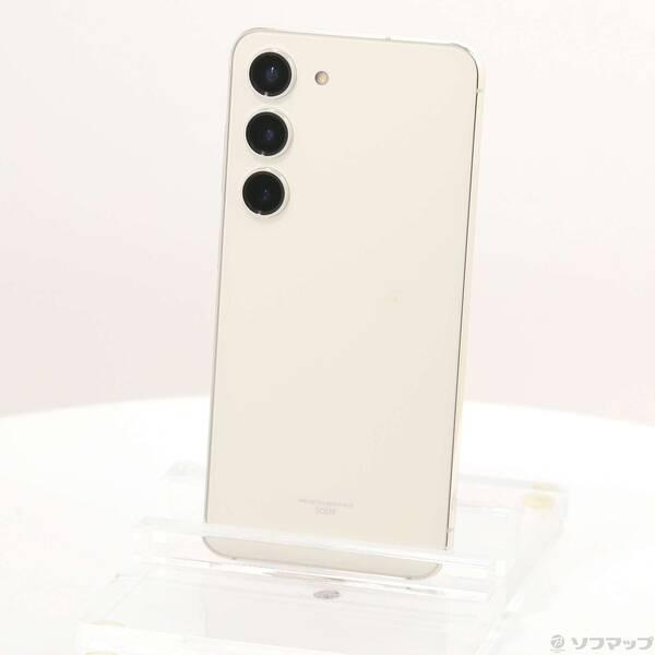 Galaxy - 新品同様 SCG19 Galaxy S23 クリーム M666 Amazon.co.jp: Galaxy S23 SCG19 