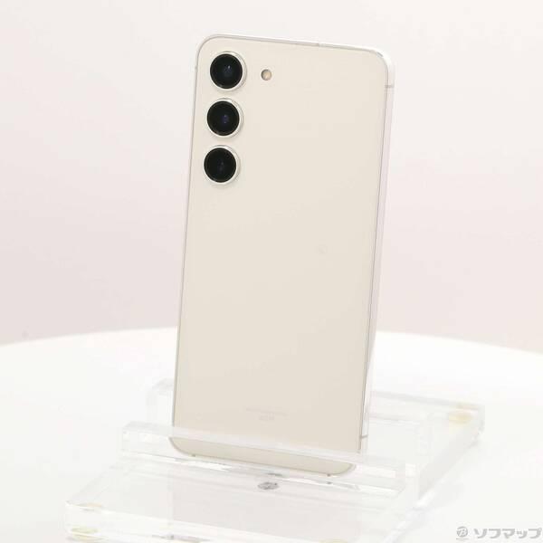 おまけ付き！Galaxy S23 SCG19 au版 クリーム Samsung Amazon