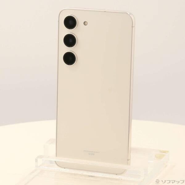 [133]Galaxy S23 256GB クリーム　SIMフリー Galaxy S23 Ultra 本体 256GB SIMフリー SM-S918N クリーム A