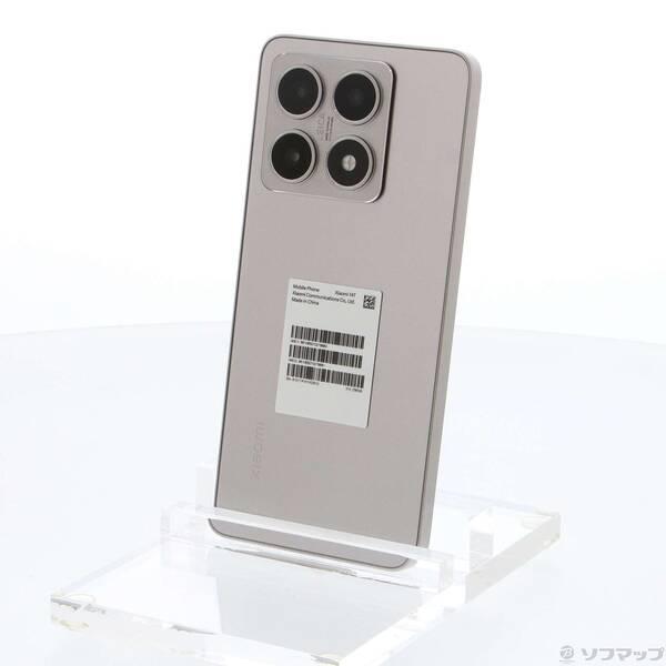 【国内版】Xiaomi 14T チタングレー XIG07 SIMフリー 美品 Tさま専用 Xaomi 14T xig07sha 新品未開封未使用 チタングレー
