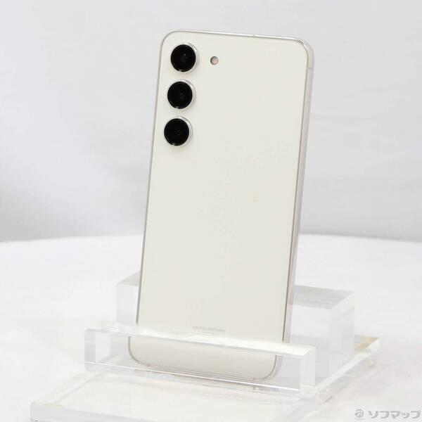 Galaxy - 格安 Galaxy S23 SCG19 クリーム 本体 中古 中古〕SAMSUNG(サムスン) Galaxy S23 256GB クリーム SCG19 au