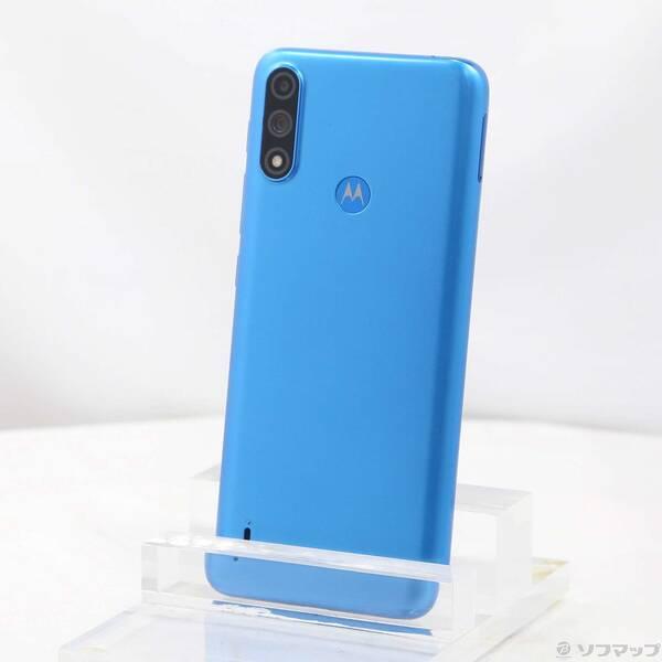 中古〕Motorola(モトローラ) moto e7 power 32GB タヒチブルー