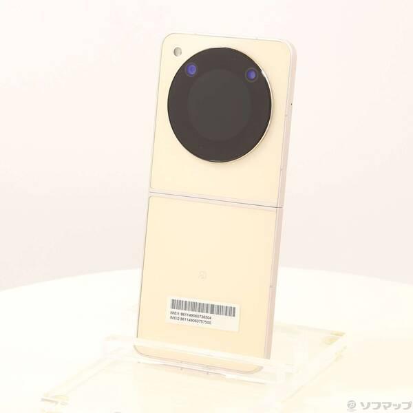 中古美品 Libero Flip A304ZT SIMフリー ZTE スマホ ZTE 〔中古〕Libero Flip A304ZT ゴールド ワイモバイル SIM