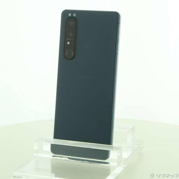 【未使用】Xperia１Ⅲ フロストブラック 512GB 中古〕SONY(ソニー) Xperia 1 III 512GB フロストグリーン XQ