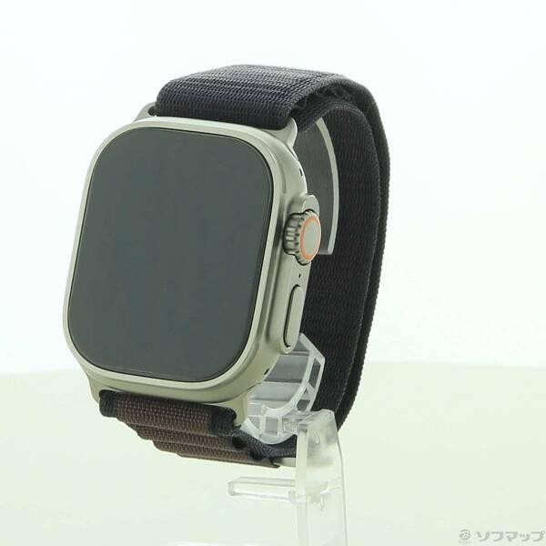 未開封純正Apple watch ULTRA用 インディゴアルパインループM Apple Apple Watch Ultra 2 GPS+Cellularモデル 49mm アルパイン