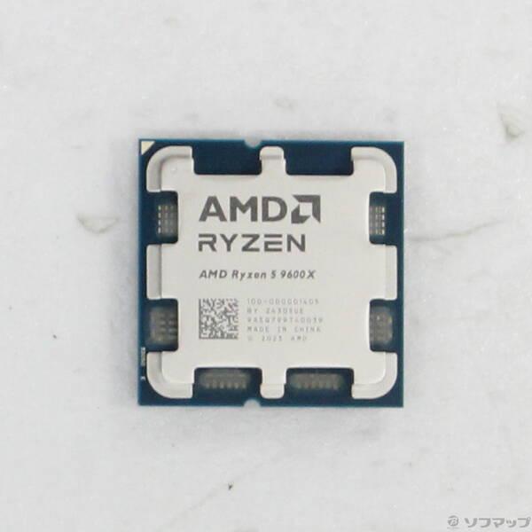 中古〕AMD(エーエムディー) Ryzen 5 9600X 〔3.9GHz／Socket AM5