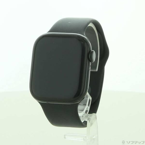 Apple アップル/Apple Watch Series 10 42mm GPS+Cellularモデル ［ジェットブラック・ブラックスポーツバンド］/MWX73J/A/F3DF09DP4L/Aランク/69【中古】 Apple Watch Series 10 GPS 42mm Jet Black Aluminum Case with