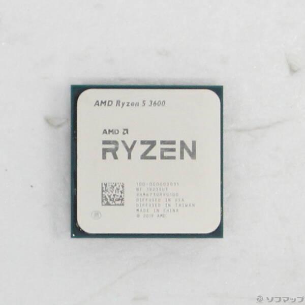 中古〕AMD(エーエムディー) Ryzen 5 3600 〔3.6GHz／SOCKET AM4