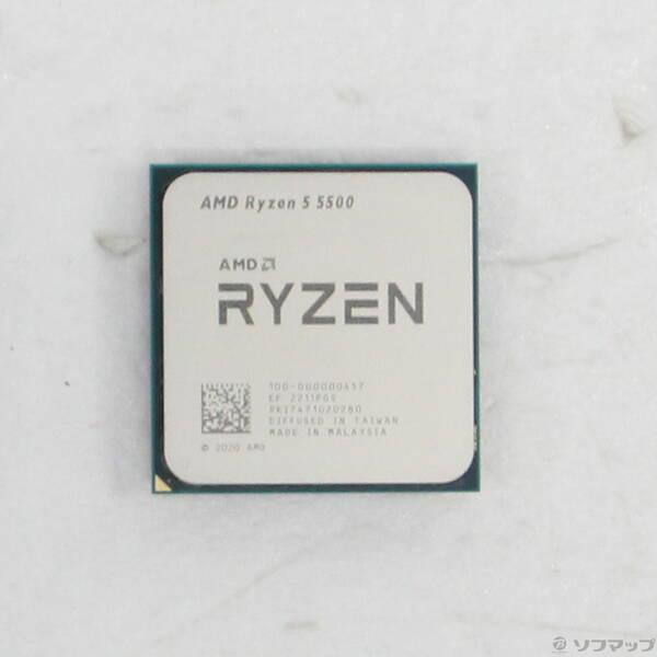 中古〕AMD(エーエムディー) Ryzen 5 5500 〔3.6GHz／SOCKET AM4