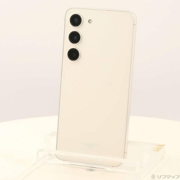 SAMSUNG - Galaxy S23 SCG19 クリーム残債無し 中古〕SAMSUNG(サムスン) Galaxy S23 256GB クリーム SCG19 au