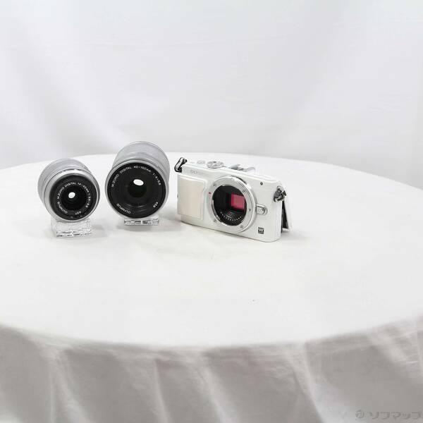 〔中古〕OLYMPUS(オリンパス) PEN Lite E-PL6 ダブルレンズキット〔295-ud〕