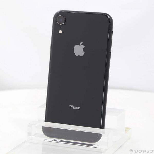 スマートフォン本体 Apple - iPhoneXR 64GB MT002J/A 中古〕Apple(アップル) iPhoneXR 64GB ブラック MT002J／A SIM
