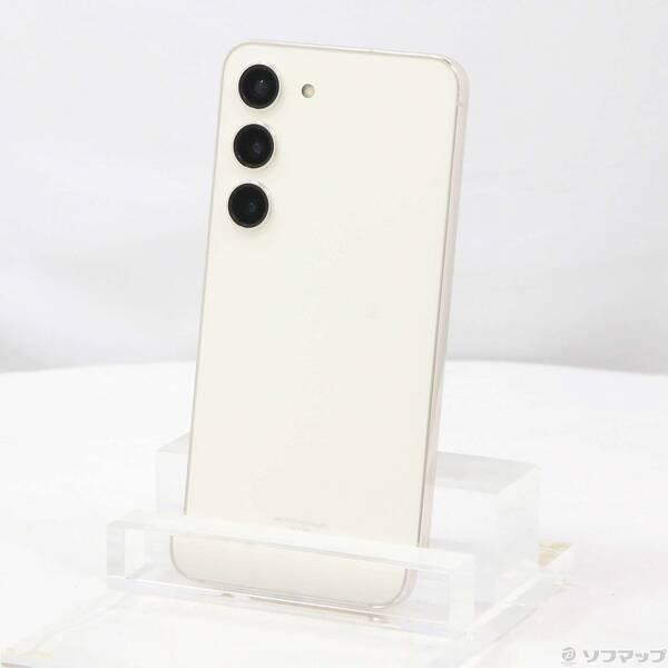 [133]Galaxy S23 256GB クリーム　SIMフリー Amazon | 【整備済み品】Galaxy S23 SC-51D 256GB クリーム SIM