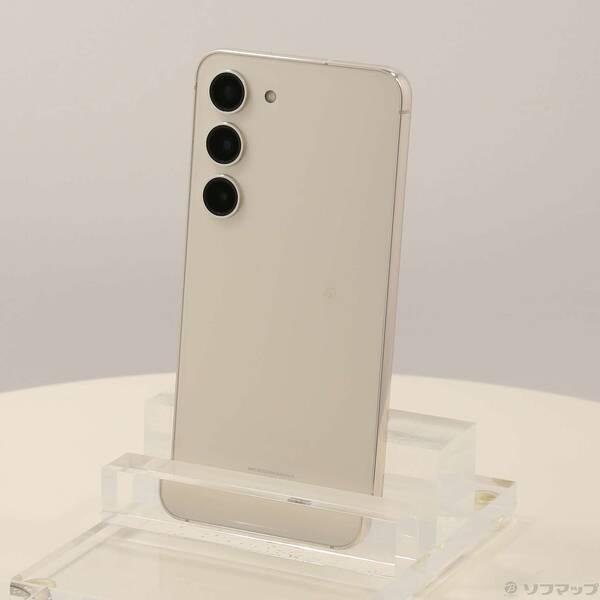 Galaxy S23 クリーム 256GB SIMフリー ケース付き Galaxy S23 Ultra 本体 256GB SIMフリー SM-S918N クリーム A