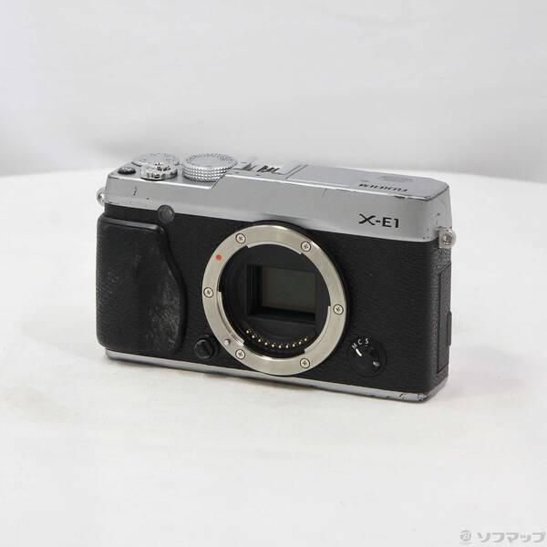 〔中古〕富士フイルム(FUJIFILM) FUJIFILM X-E1 シルバー ボディ〔198-ud〕