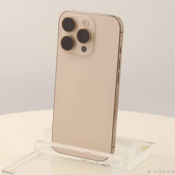 中古〕Apple(アップル) iPhone16 Pro 1TB デザートチタニウム MYNA3J