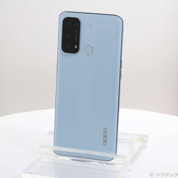 sumpさんへ専用　OPPO スマートフォン CPH2199 青 中古〕OPPO(オッポ) OPPO Reno5 A 128GB アイスブルー CPH2199