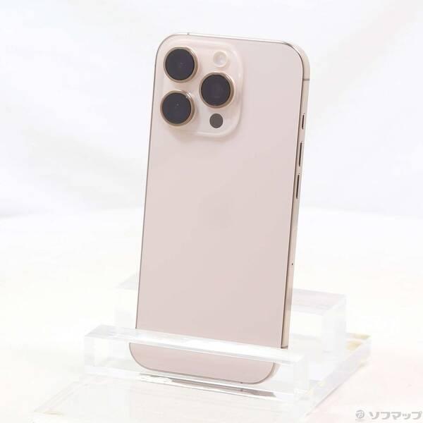 中古〕Apple(アップル) iPhone16 Pro 256GB デザートチタニウム MYN23J