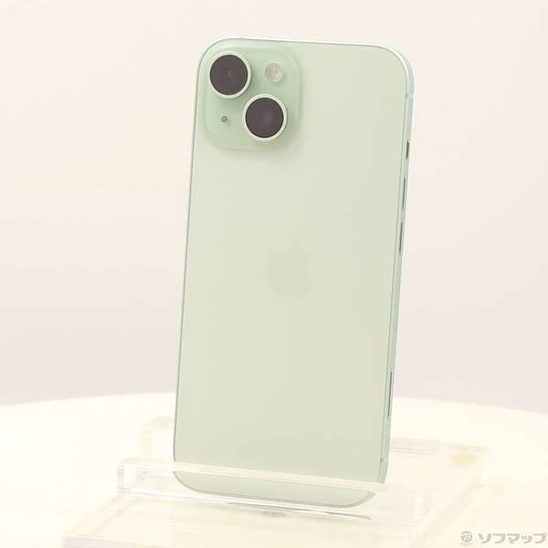 中古〕Apple(アップル) iPhone15 256GB グリーン MTMT3J／A SIMフリー