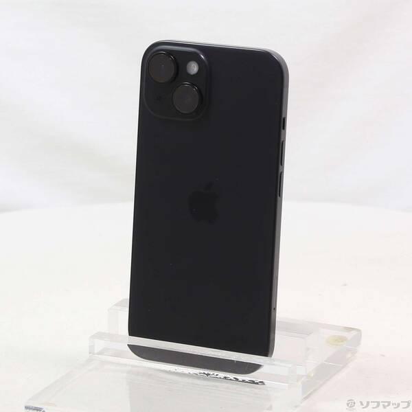 中古)Apple iPhone15 256GB ブラック MTMN3J/A SIMフリー(269-ud)