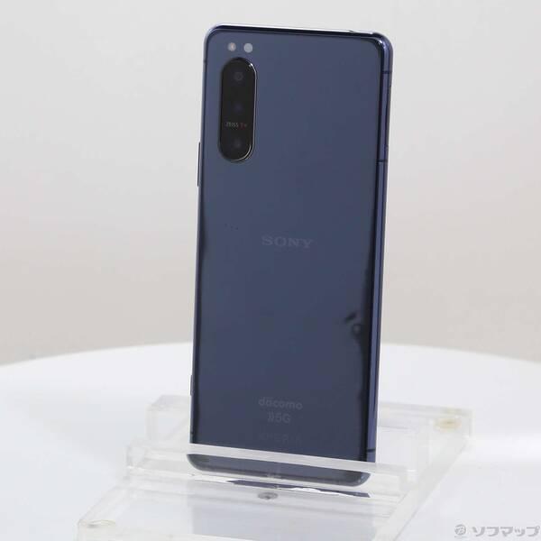 中古〕SONY(ソニー) Xperia 5 II 128GB ブルー SO-52A docomoロック