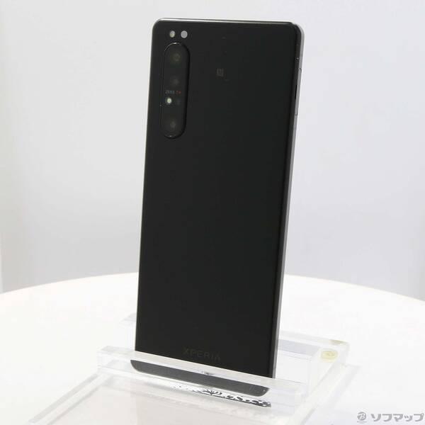 〔中古〕SONY(ソニー) Xperia 1 II 256GB フロストブラック XQ-AT42 SIMフリー〔349-ud〕