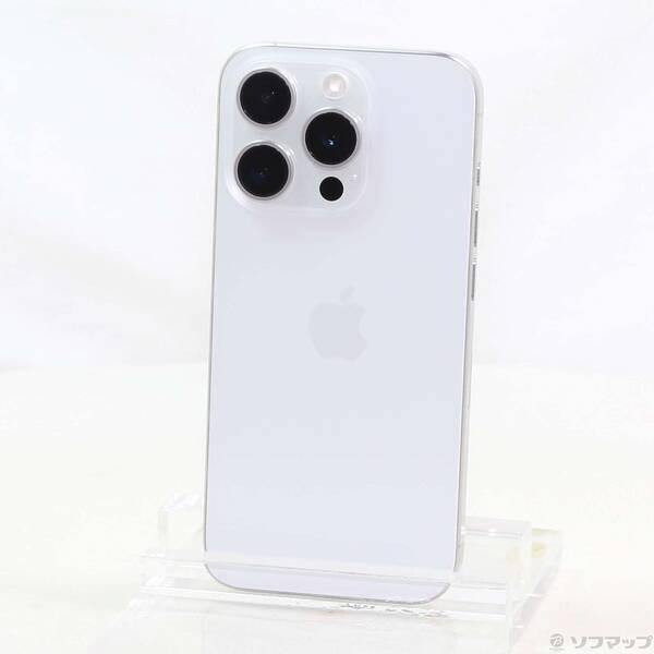 中古〕Apple(アップル) iPhone15 Pro 128GB ホワイトチタニウム MTU83J