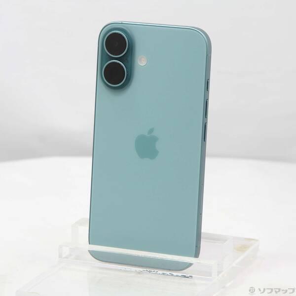中古〕Apple(アップル) iPhone16 256GB ティール MYE13J／A SIMフリー