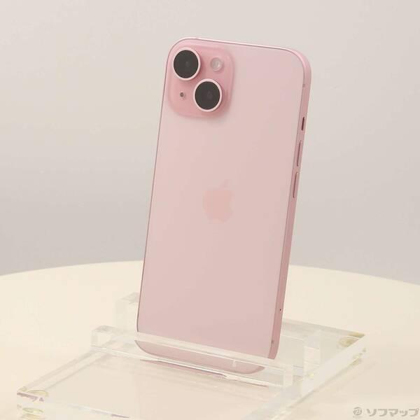 中古〕Apple(アップル) iPhone15 128GB ピンク MTMJ3J／A SIMフリー