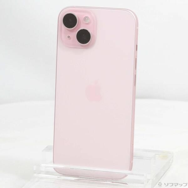 中古〕Apple(アップル) iPhone15 256GB ピンク MTMP3J／A SIMフリー