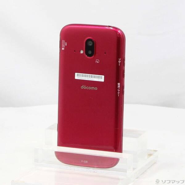 中古〕FCNT らくらくスマートフォン 64GB ピンク F-52B docomo SIM