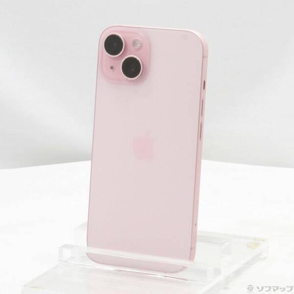 中古〕Apple(アップル) iPhone15 128GB ピンク MTMJ3J／A SIM