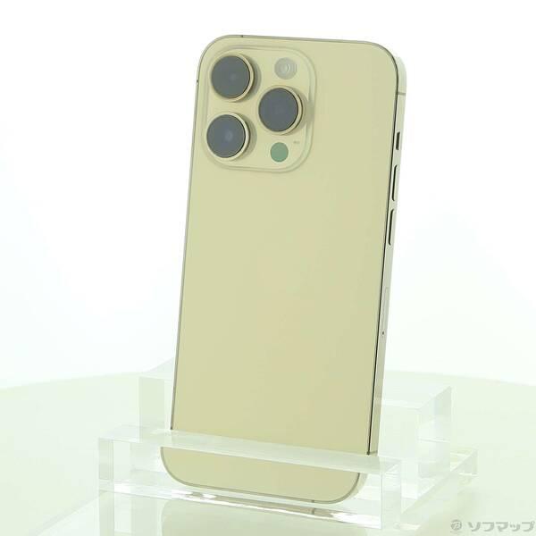 中古〕Apple(アップル) iPhone14 Pro 256GB ゴールド MQ173J／A SIM