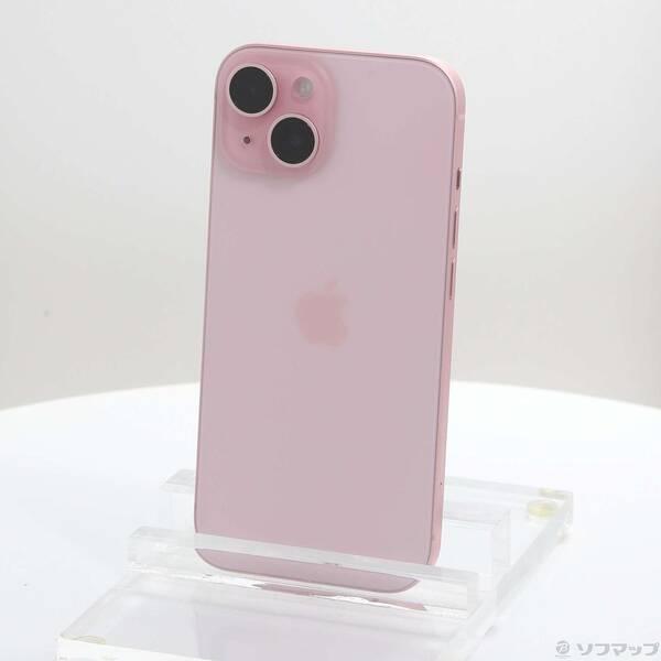 中古〕Apple(アップル) iPhone15 128GB ピンク MTMJ3J／A SIMフリー