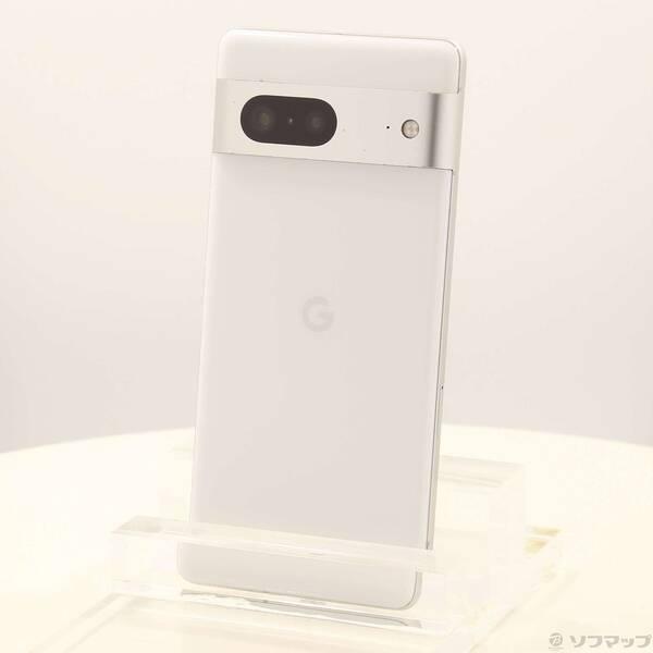 中古〕GOOGLE(グーグル) Google Pixel 7 128GB スノー GA03933 au SIM