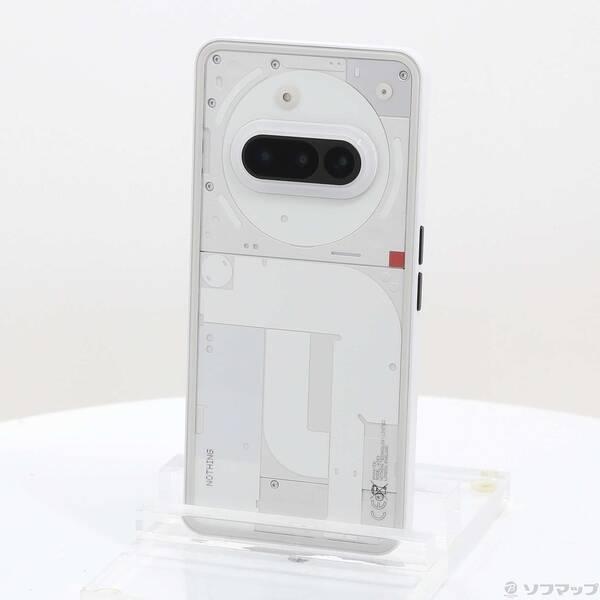 中古〕Nothing Phone (3a) 256GB ホワイト A10400157 SIMフリー〔251
