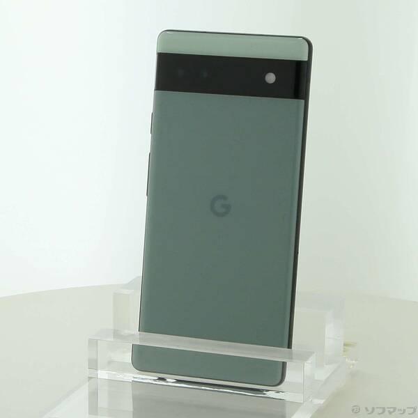中古〕GOOGLE(グーグル) Google Pixel 6a 128GB セージ GB17L au SIM