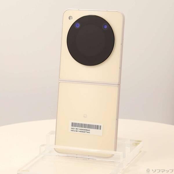 中古〕ZTE Libero Flip 128GB ゴールド A304ZT Y!mobile SIMフリー