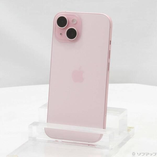 中古〕Apple(アップル) iPhone15 256GB ピンク MTMP3J／A SIMフリー