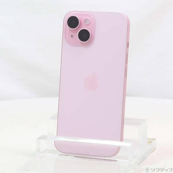 中古〕Apple(アップル) iPhone15 256GB ピンク MTMP3J／A SIMフリー