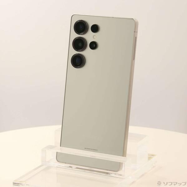中古〕SAMSUNG(サムスン) Galaxy S25 Ultra 256GB チタニウムジェード