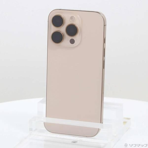 中古〕Apple(アップル) iPhone16 Pro 256GB デザートチタニウム MYN23J