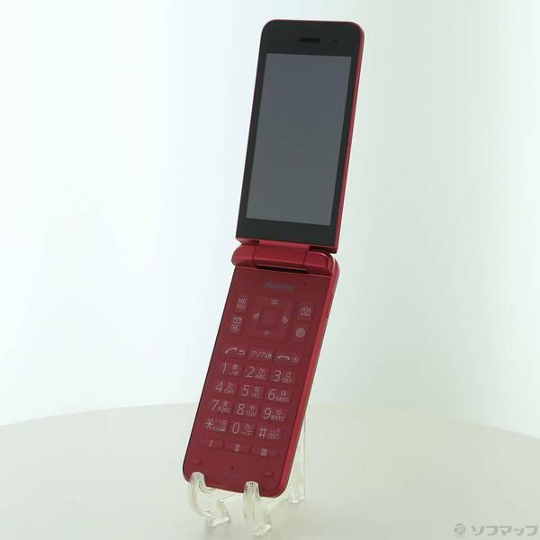 中古〕KYOCERA(京セラ) DIGNO ケータイ KY-42C レッド docomo SIM