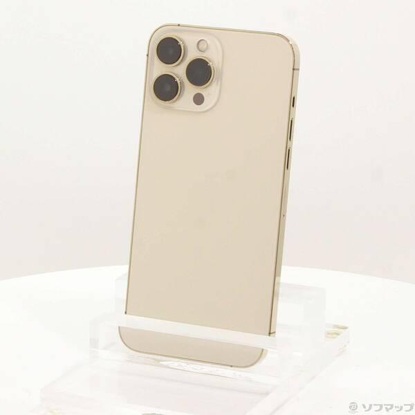中古〕Apple(アップル) iPhone13 Pro Max 128GB ゴールド MLJ63J／A