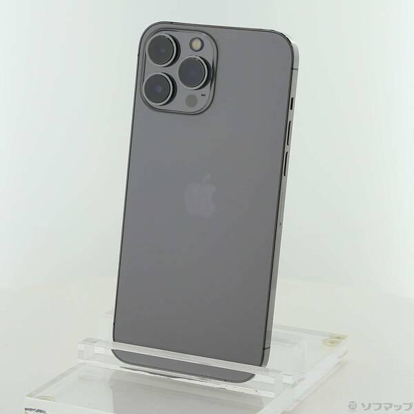 中古品〕 iPhone13 Pro Max 512GB グラファイト MLJQ3J／A SIMフリー