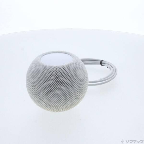ほぼ未使用　Apple Pod mini ホワイト MY5H2J/A 中古〕Apple(アップル) HomePod mini ホワイト MY5H2J／A〔198-ud