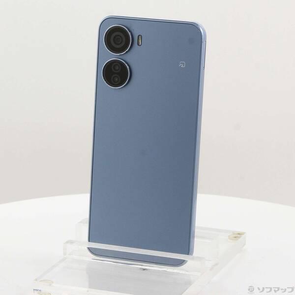 中古〕ZTE Libero 5G IV 128GB ブルー ZESCD1 Y!mobile SIMフリー〔269
